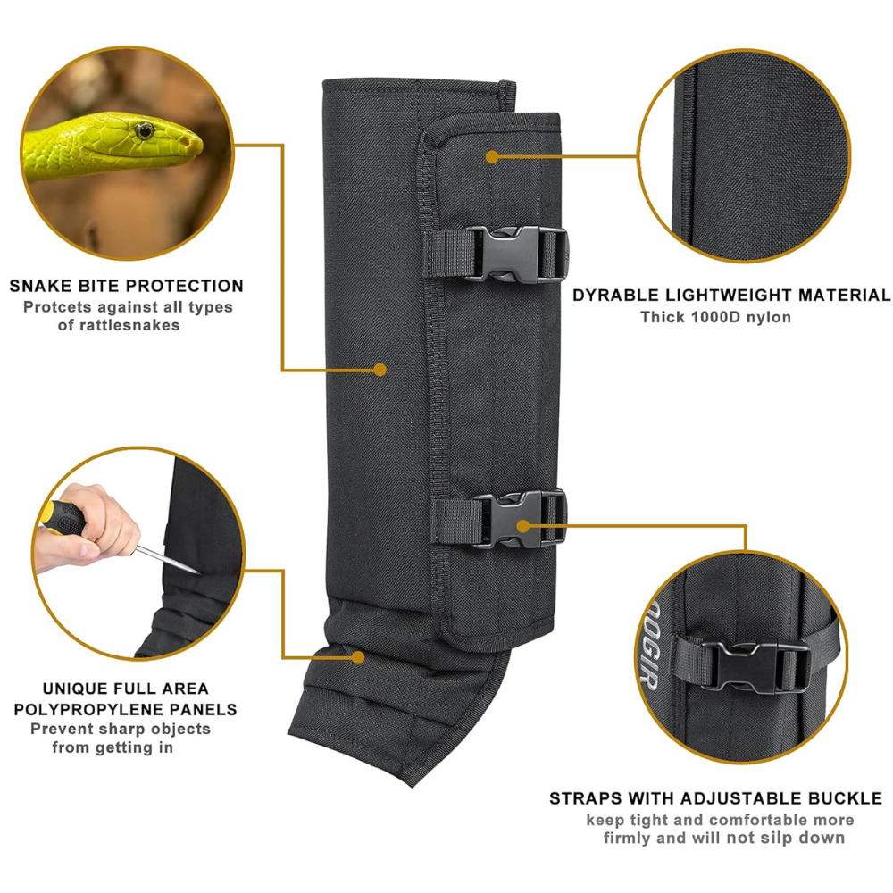 SnakeGaiters™ Strike-Lock System
